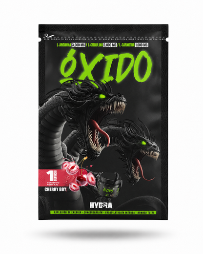 10 SOBRES INDIVIDUALES OXIDO HIDRA CEREZA