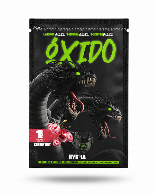 10 SOBRES INDIVIDUALES OXIDO HIDRA CEREZA